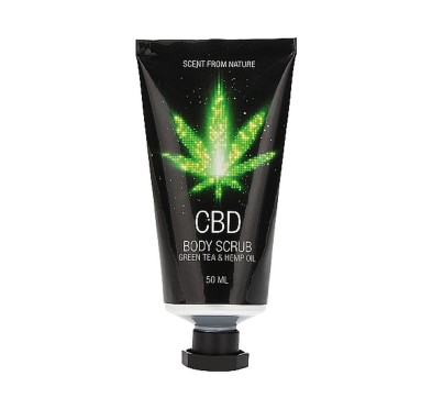 CBD - Bath and Shower - Luxe Travel set - Green Tea Hemp Oil